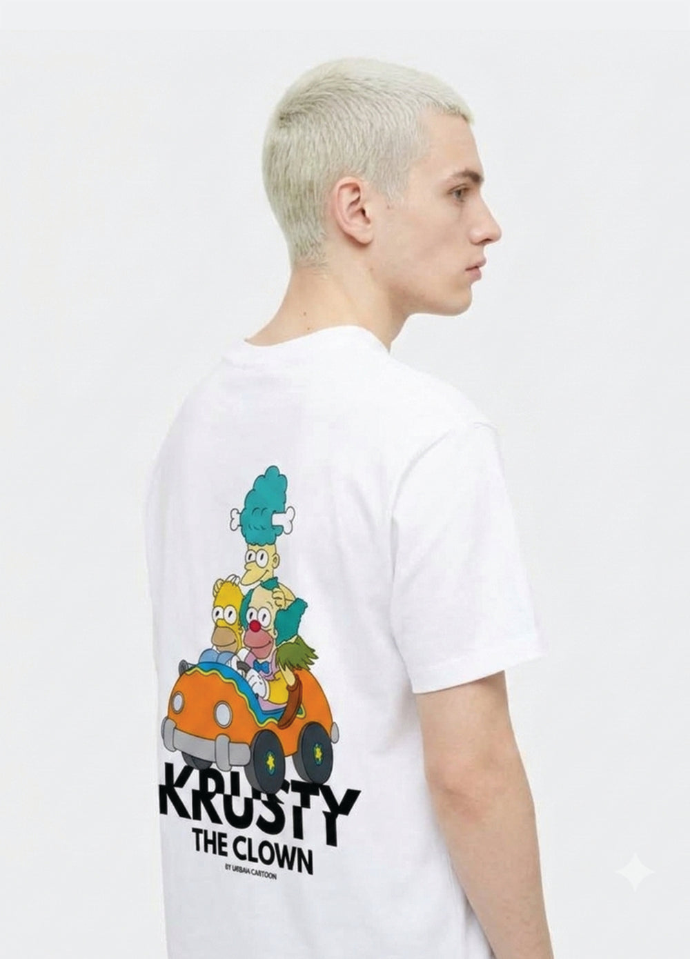 Krusty the Clown Vintage Cartoon Tee
