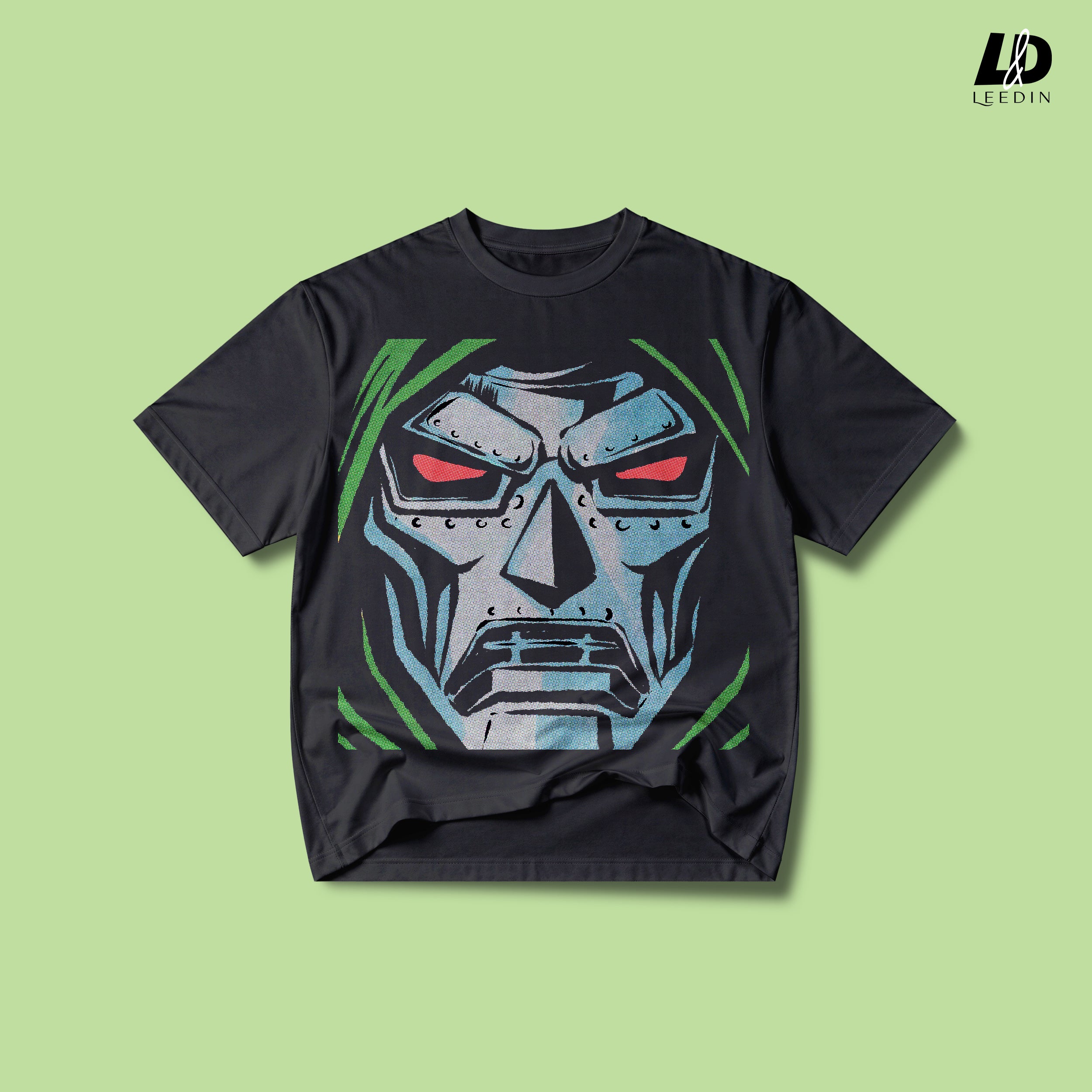 T-SHIRT OVER SIZED MARVEL GRAPHIC (BLACK SERIES) DOOMSDAY