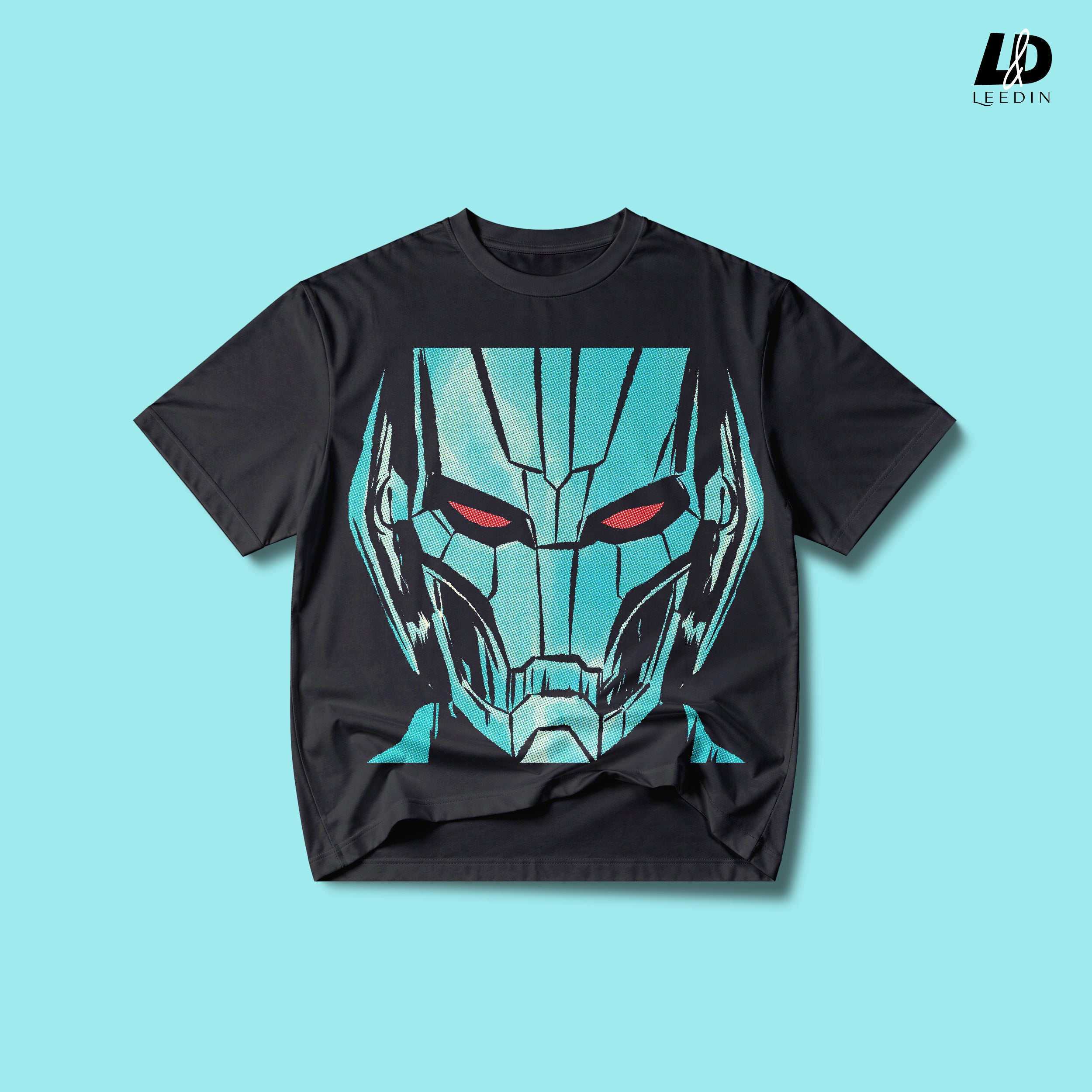 T-SHIRT OVER SIZED MARVEL GRAPHIC (BLACK SERIES) ULTRON FACE