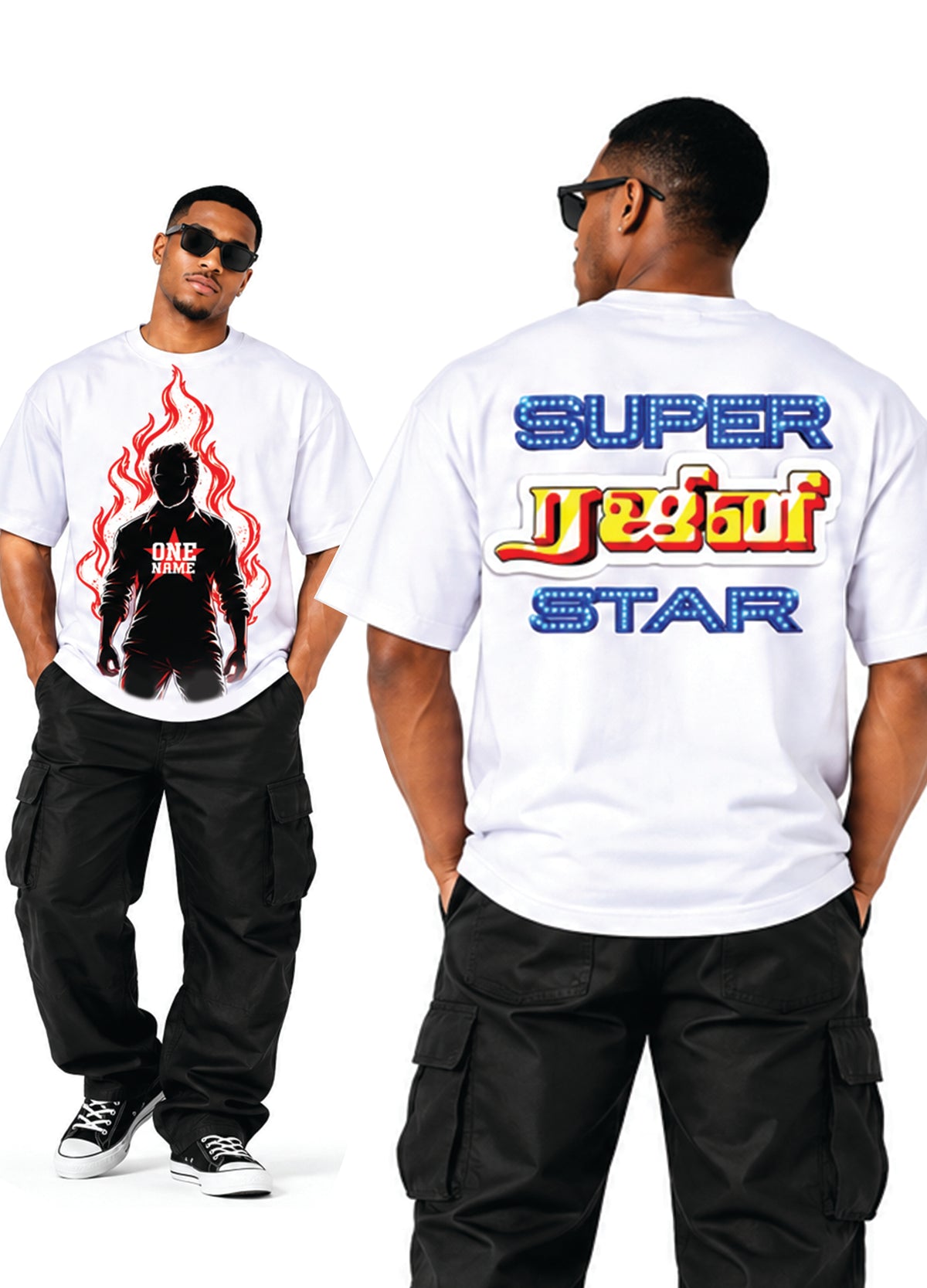One Name Thalivar T-Shirt