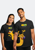 Purr & Woof Forever – Couple Combo – Matching T-Shirts