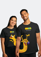 Purr & Woof Forever – Couple Combo – Matching T-Shirts
