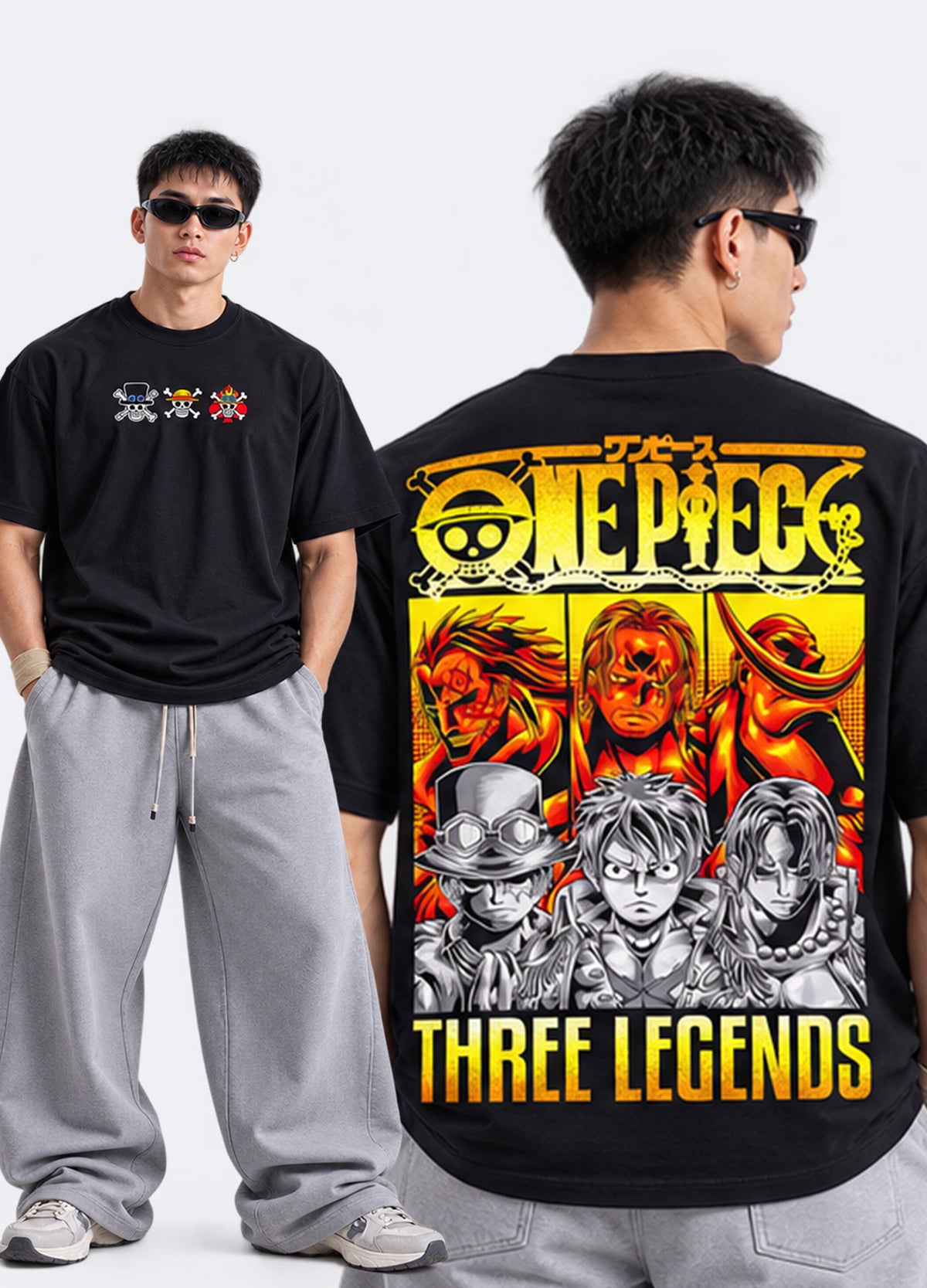 Three Legends-One Piece Tees