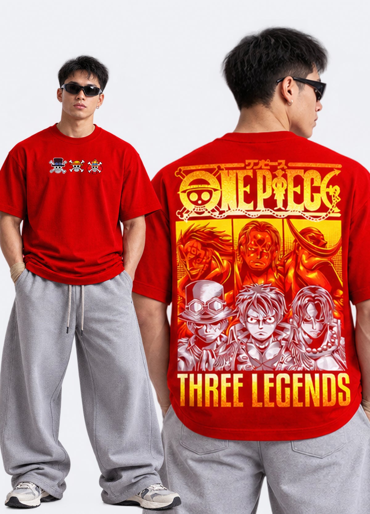 Three Legends-One Piece Tees