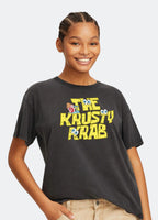 KRUSTY KRUB Premium Acid Wash Oversized Tees