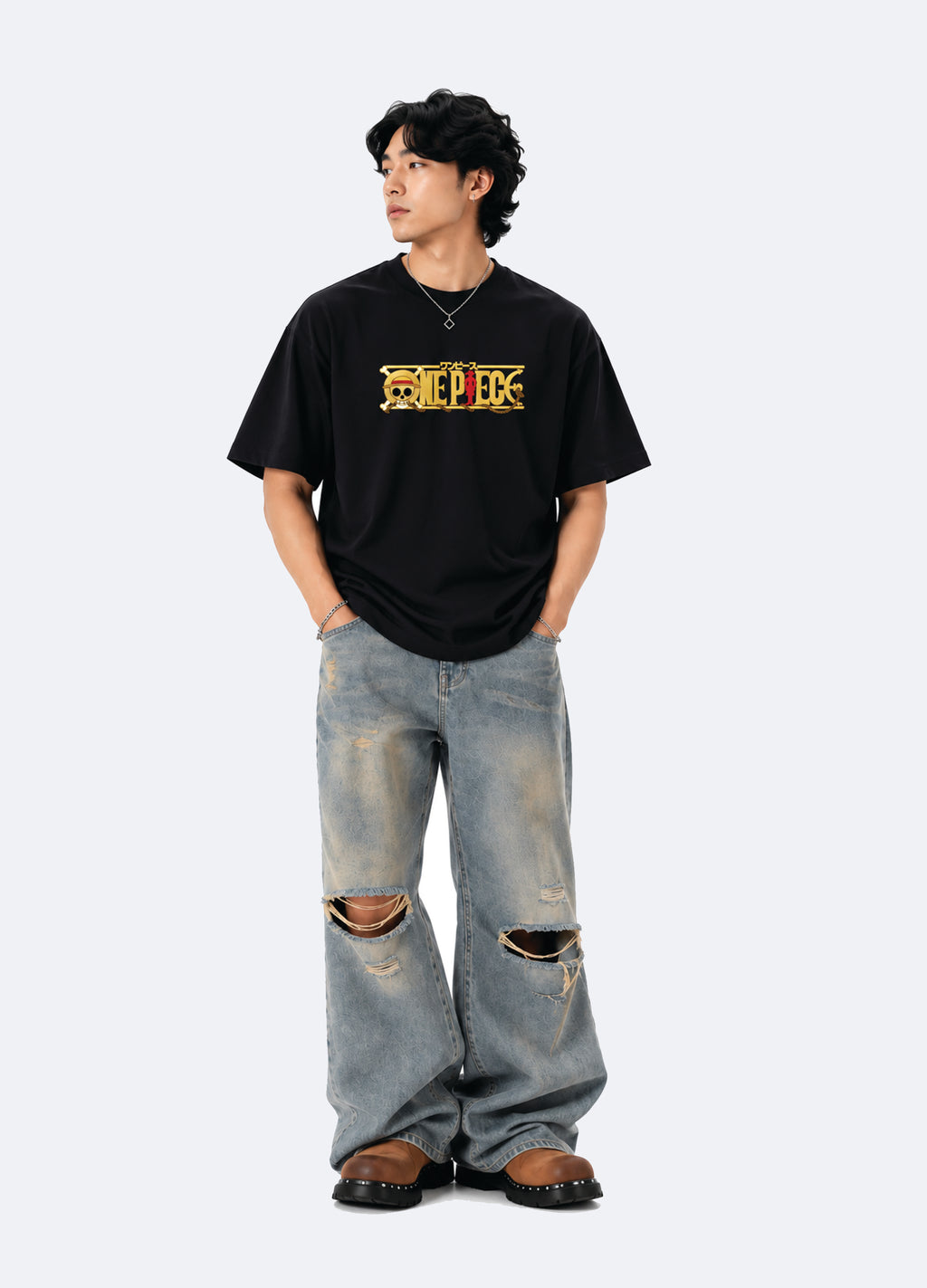 Luffy Gear 5 – Anime Oversized  Tees
