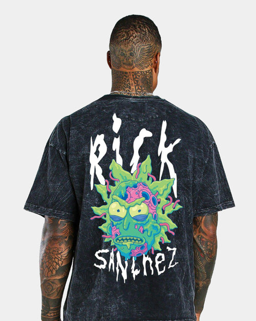 Rick Sanchez – Premium Acid Wash Oversized Tees