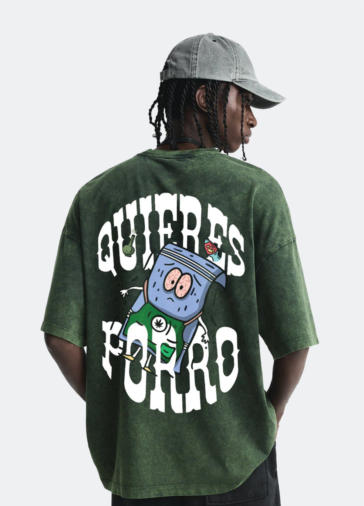 South Park Chaos – Premium Acid Wash Oversized T-Shirt