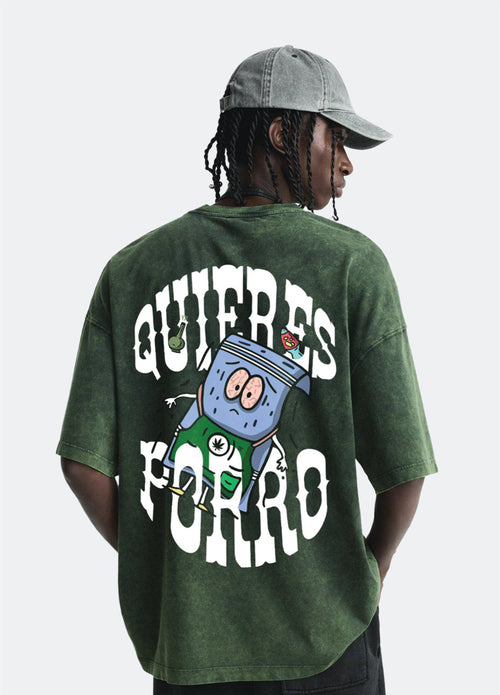 South Park Chaos – Premium Acid Wash Oversized T-Shirt