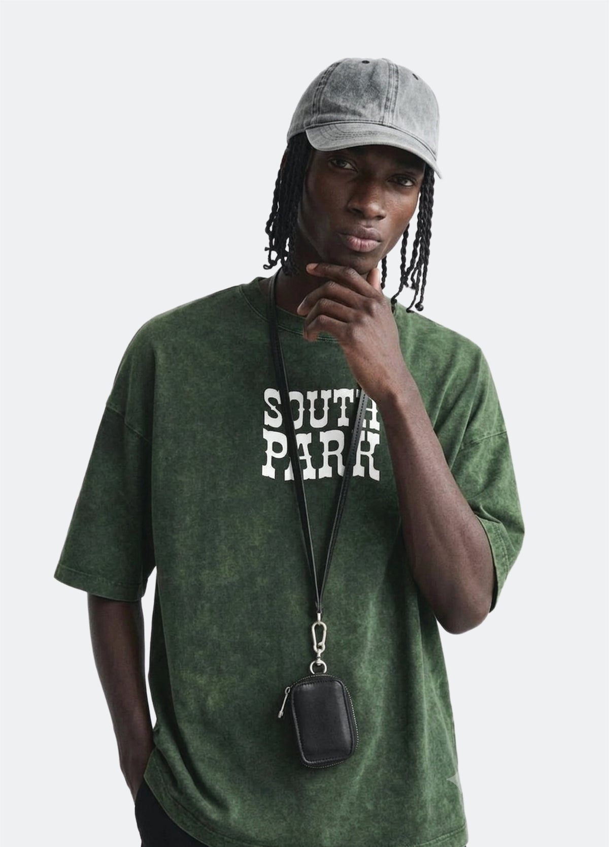 South Park Chaos – Premium Acid Wash Oversized T-Shirt