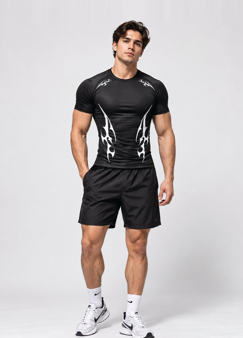 Men’s Athletic Compression T-Shirt | Quick Dry Fitness & Running Workout