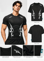 Men’s Athletic Compression T-Shirt | Quick Dry Fitness & Running Workout
