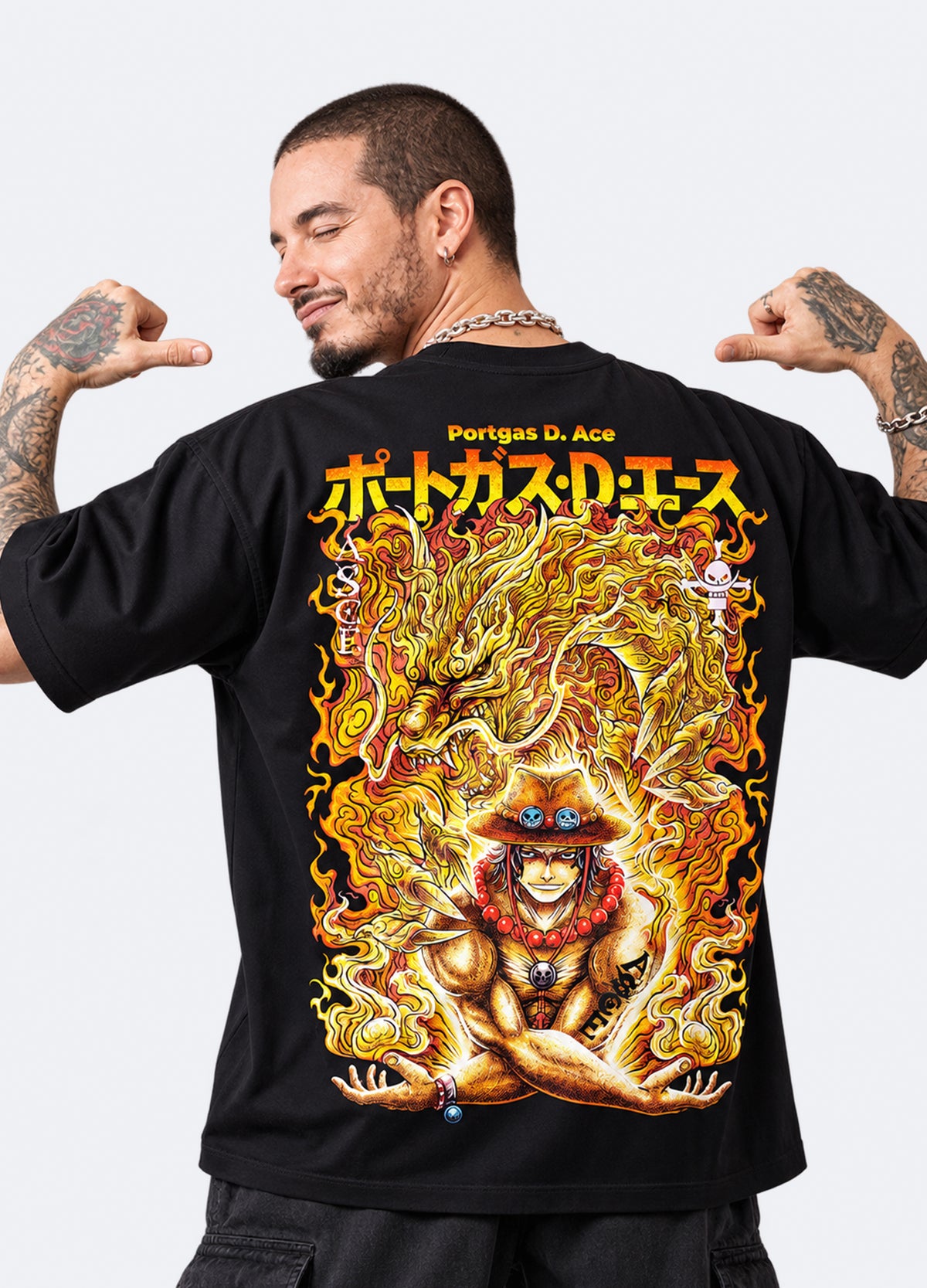 Portgas D. Ace Flame Tees
