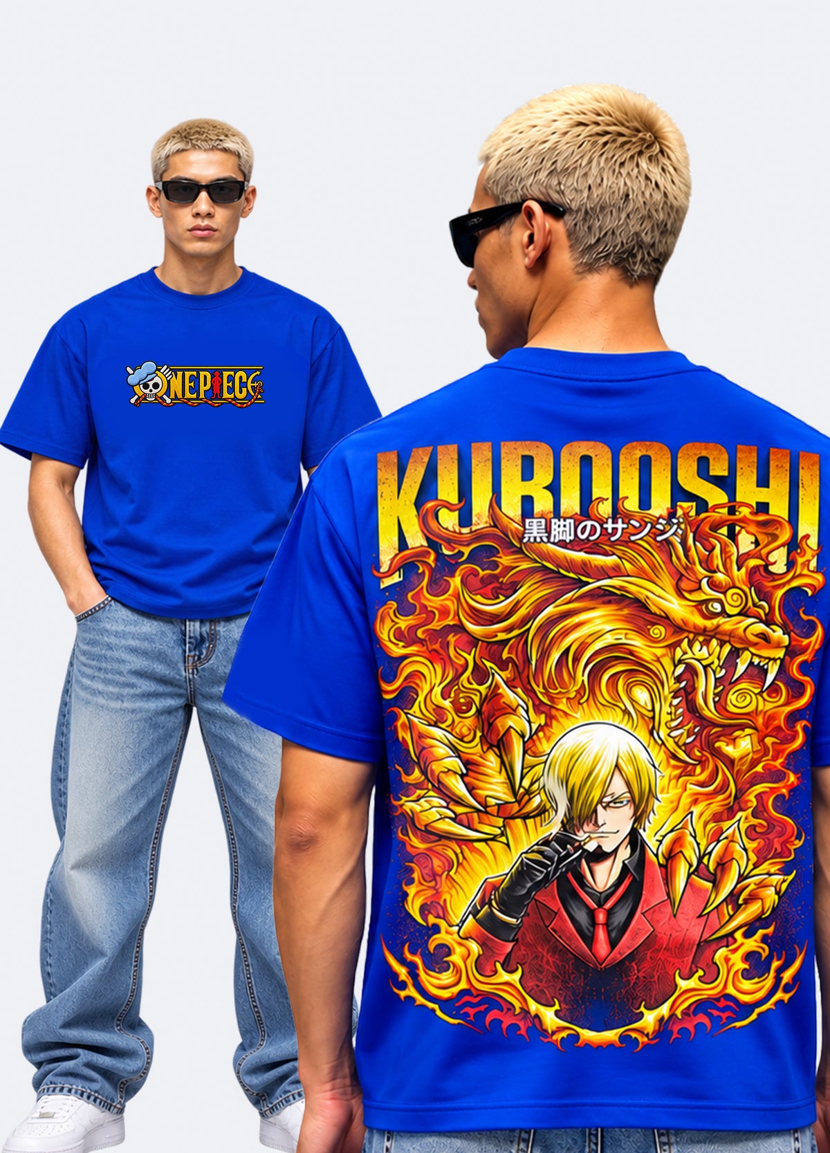 Sanji – One Kick Inferno Tee